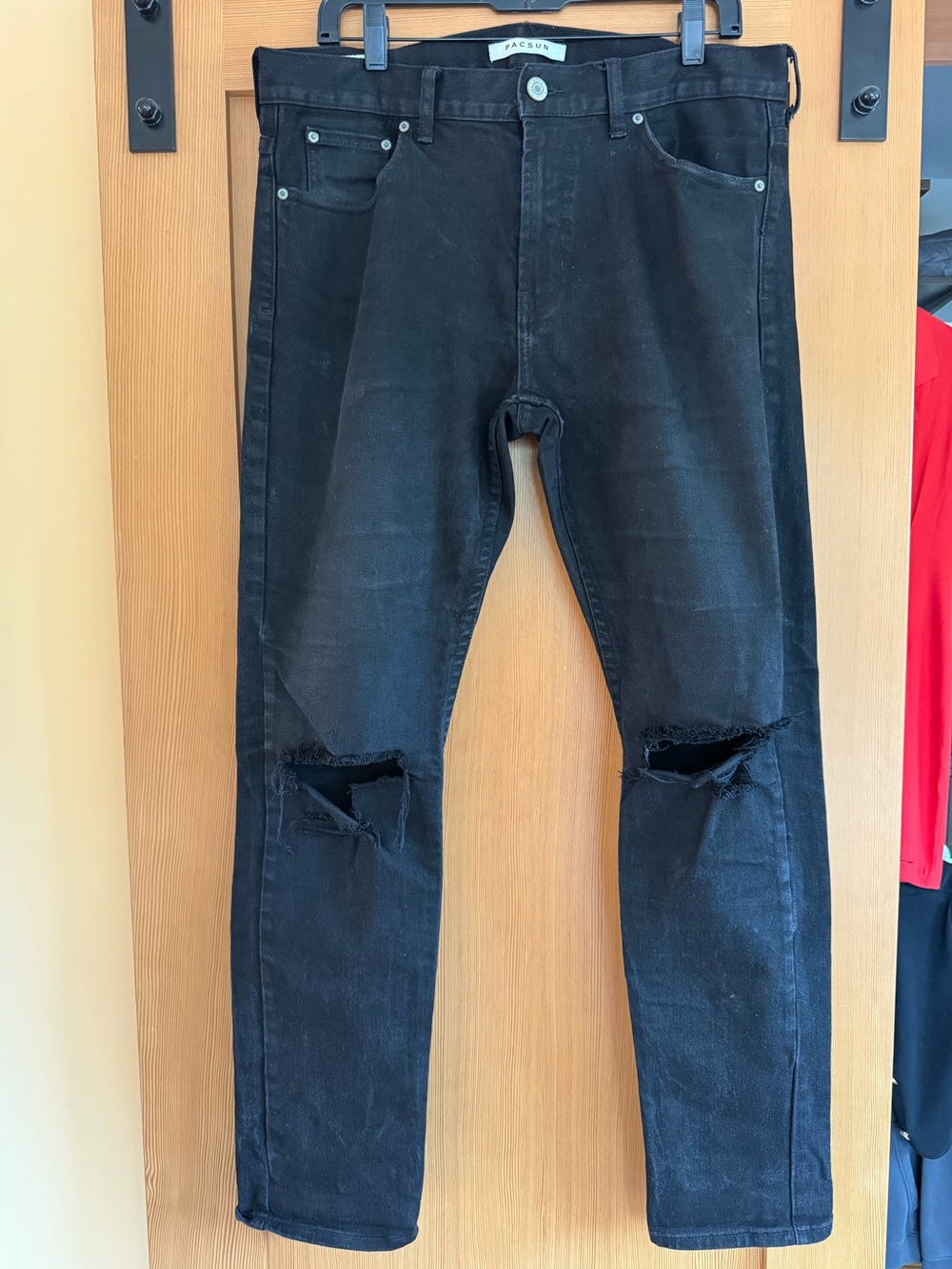 PacSun Black Ripped Men's Jeans 34 x 34